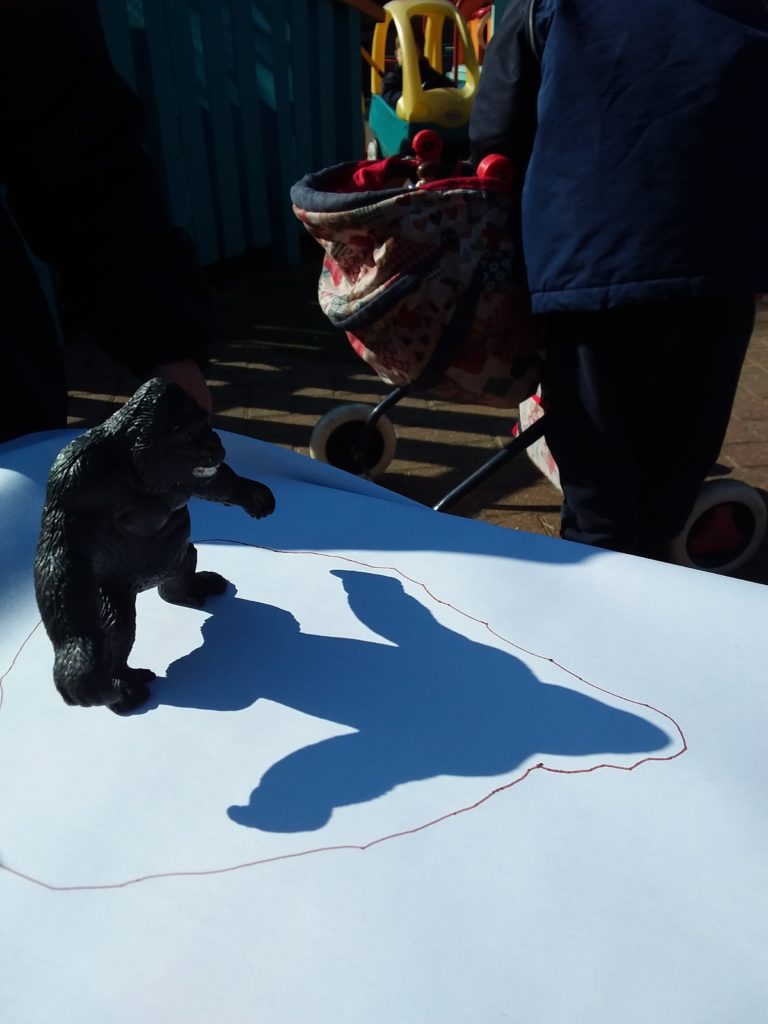 Shadow Drawing, Copthill School