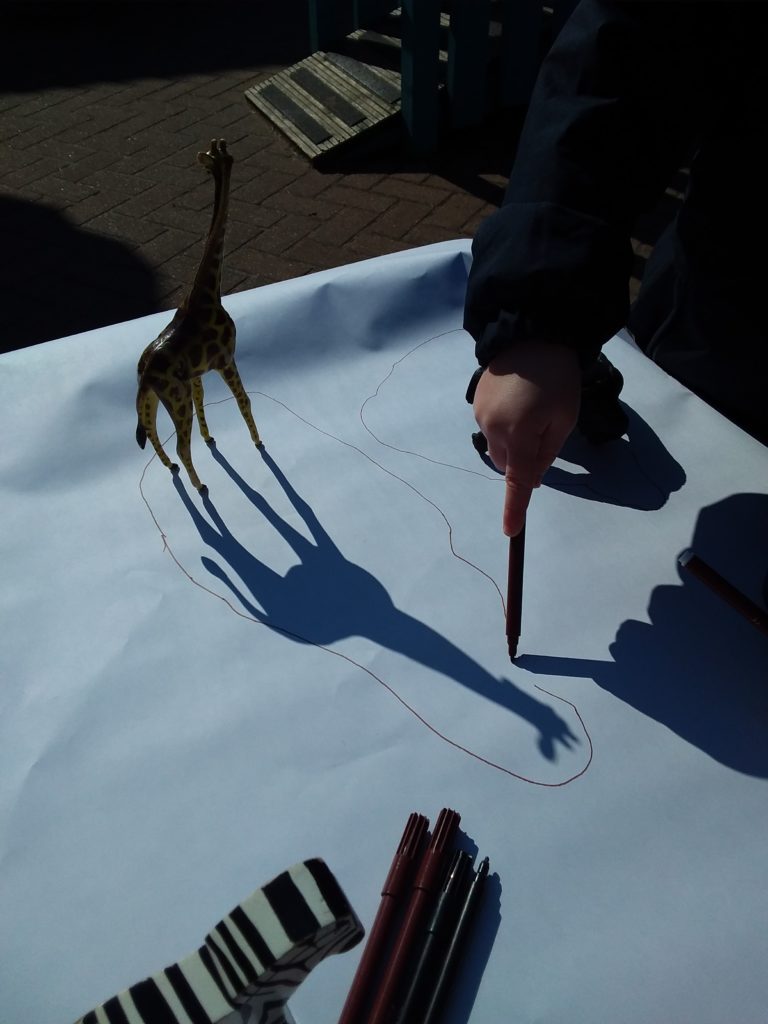 Shadow Drawing, Copthill School