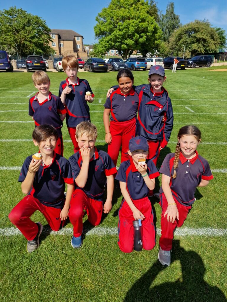 Yr5 cricket vs Stamford, Copthill School