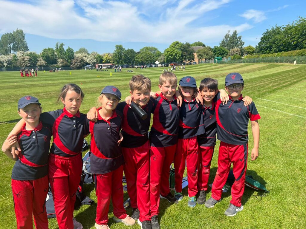 Yr5 cricket vs Stamford, Copthill School