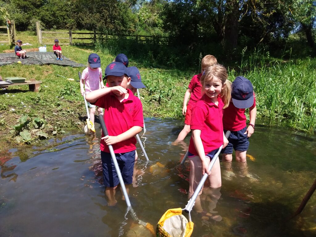 Down at the river!, Copthill School