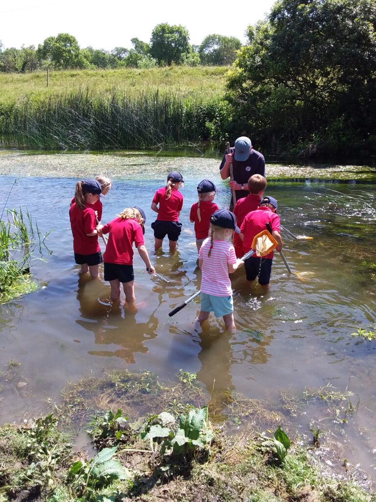 Down at the river!, Copthill School