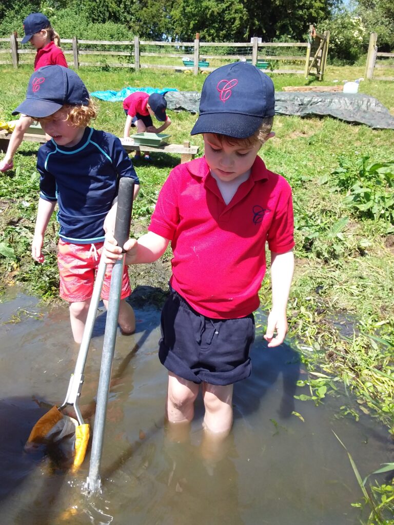 Down at the river!, Copthill School