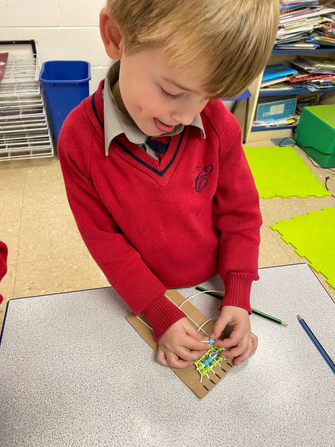 Native American Wampum Weaving! – Copthill School