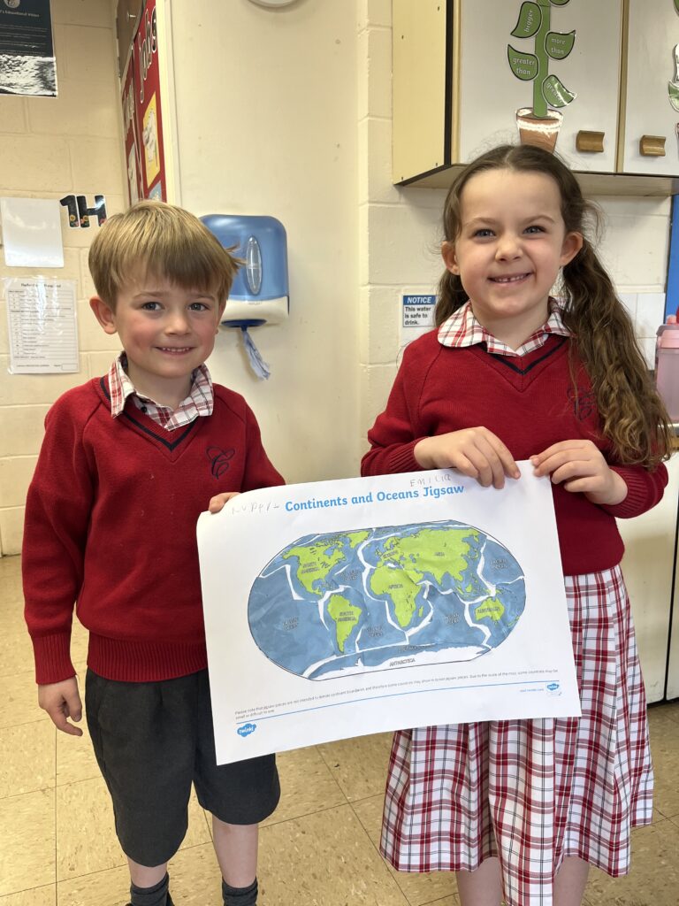 Land, Oceans and Capital Cities&#8230;, Copthill School