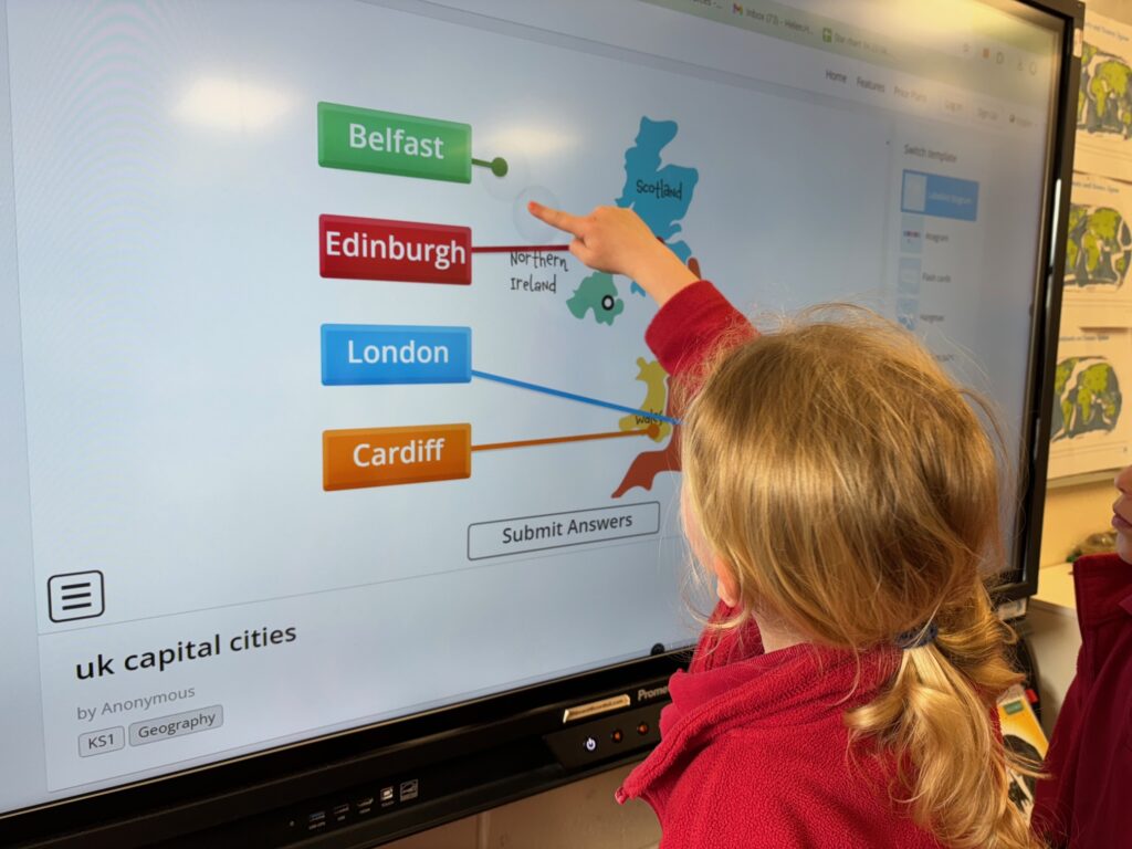 Land, Oceans and Capital Cities&#8230;, Copthill School