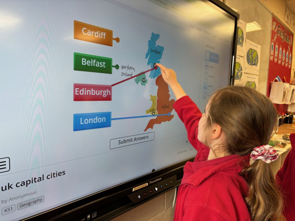 Land, Oceans and Capital Cities&#8230;, Copthill School