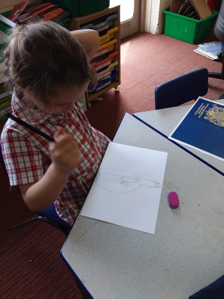 Message in a bottle in the Atlantic Ocean&#8230;, Copthill School