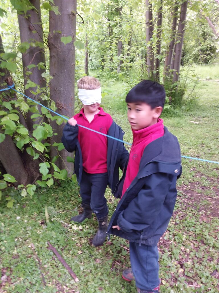 Forest school fun!, Copthill School