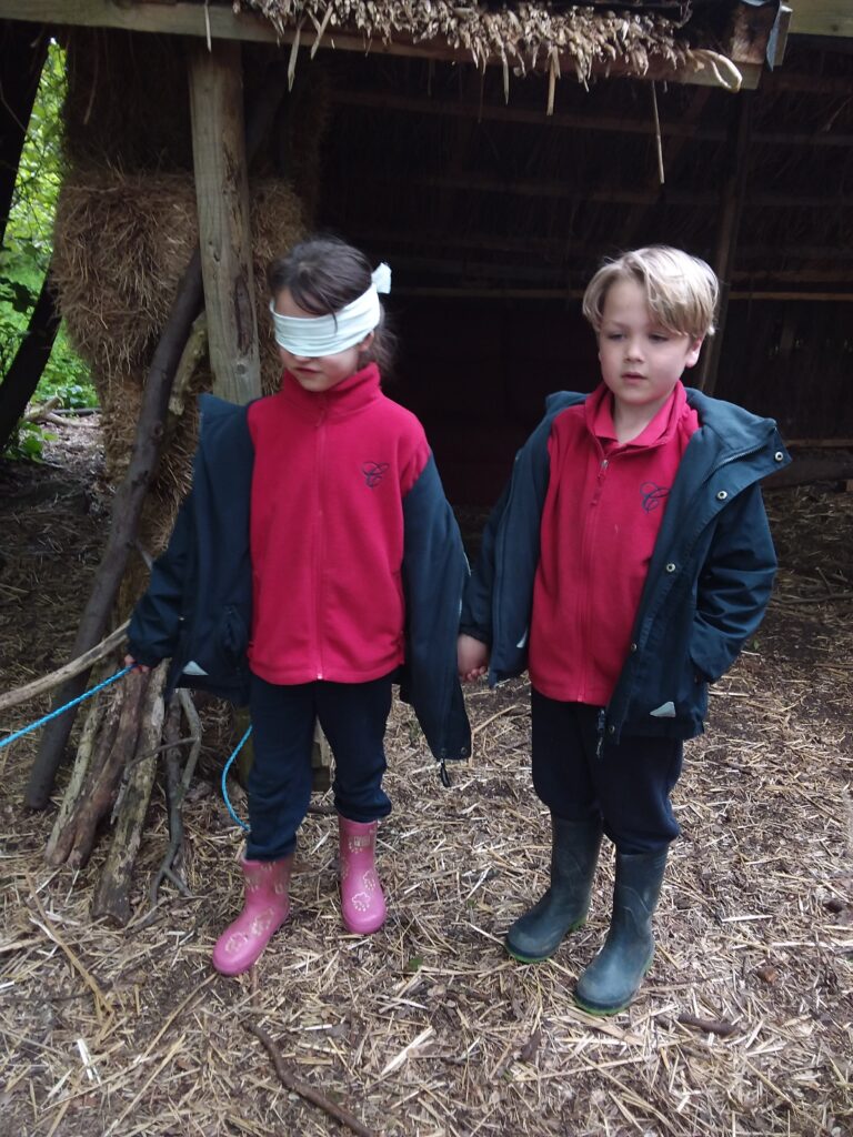 Forest school fun!, Copthill School