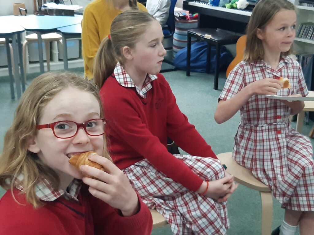 Piano Duet Breakfast, Copthill School