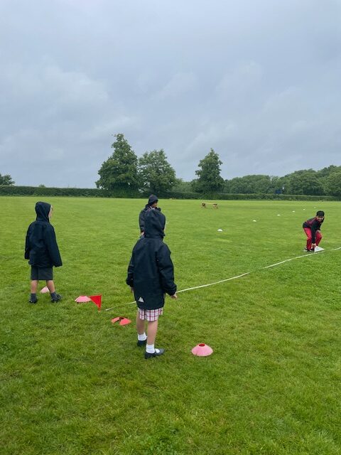 A spot of welly wanging on a rainy afternoon&#8230;, Copthill School