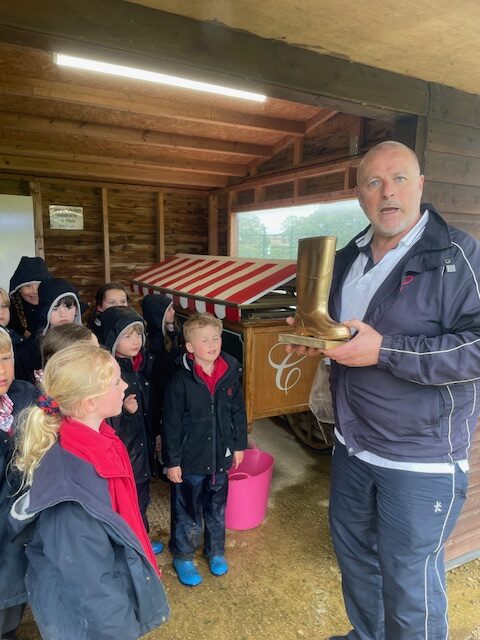 A spot of welly wanging on a rainy afternoon&#8230;, Copthill School