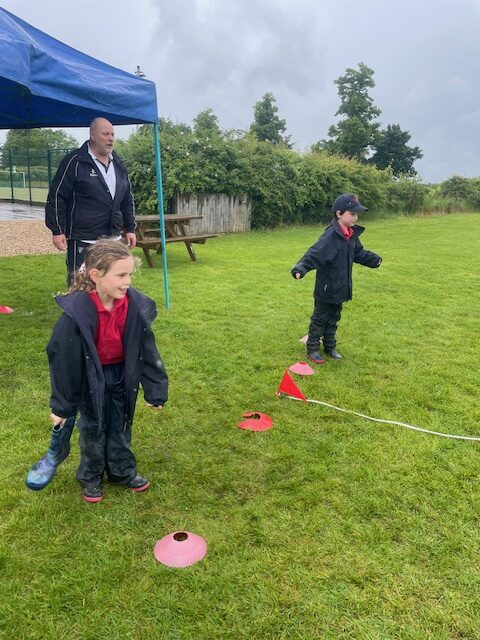 A spot of welly wanging on a rainy afternoon&#8230;, Copthill School