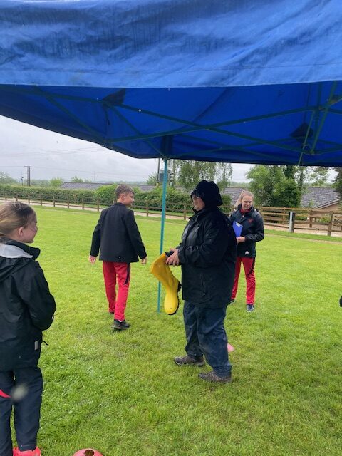 A spot of welly wanging on a rainy afternoon&#8230;, Copthill School