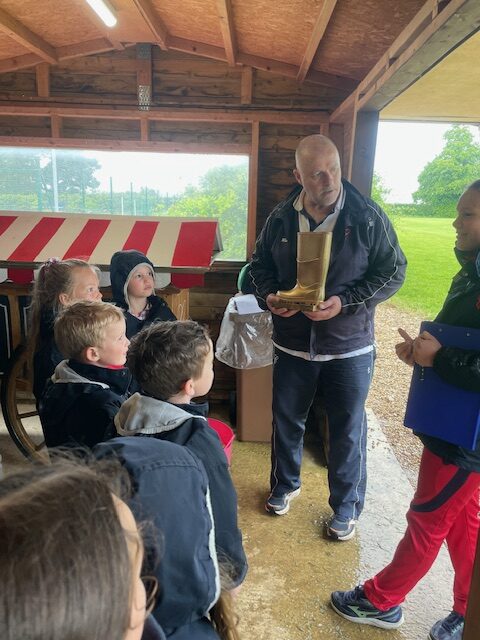 A spot of welly wanging on a rainy afternoon&#8230;, Copthill School