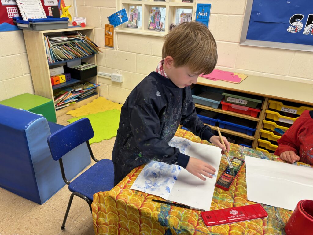 Monet inspired sailboats&#8230;, Copthill School