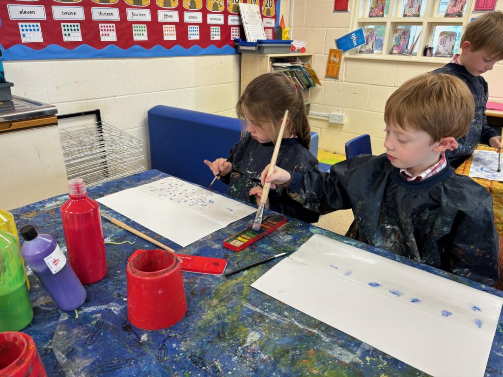 Monet inspired sailboats&#8230;, Copthill School