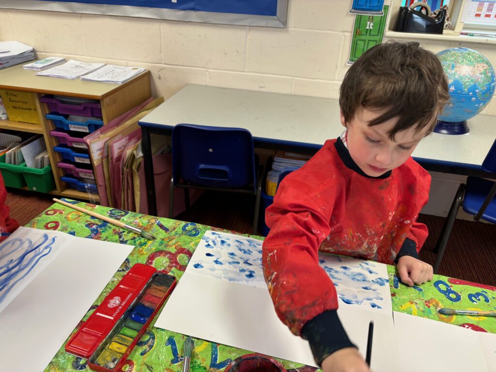 Monet inspired sailboats&#8230;, Copthill School