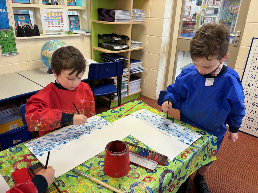 Monet inspired sailboats&#8230;, Copthill School