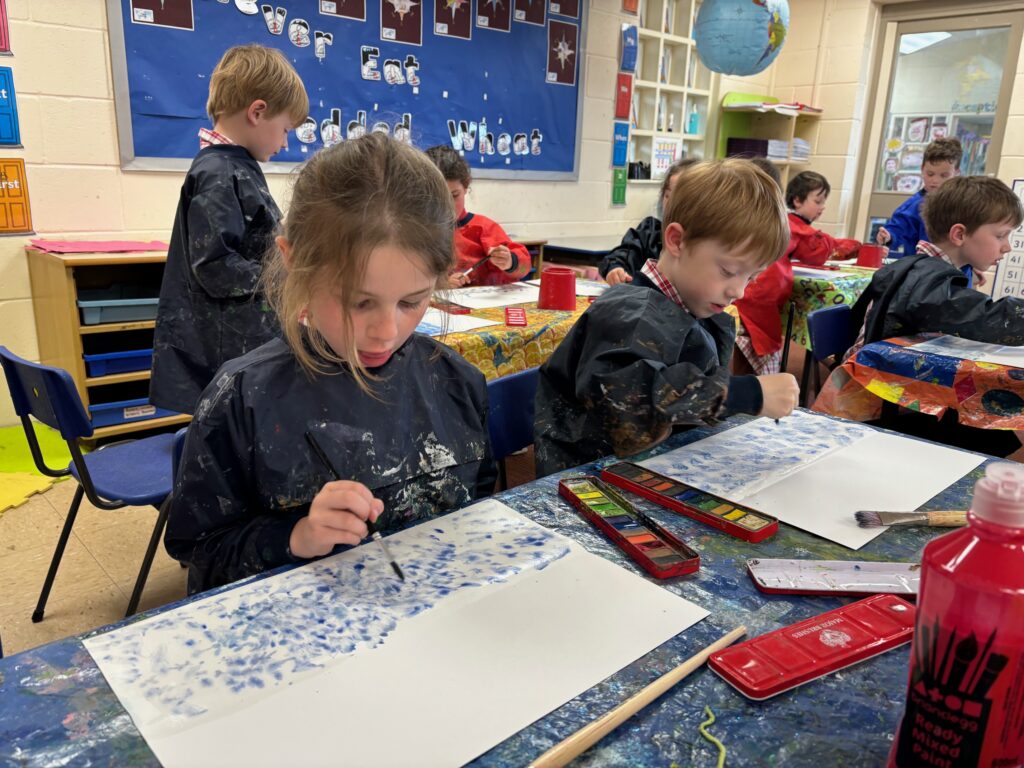 Monet inspired sailboats&#8230;, Copthill School