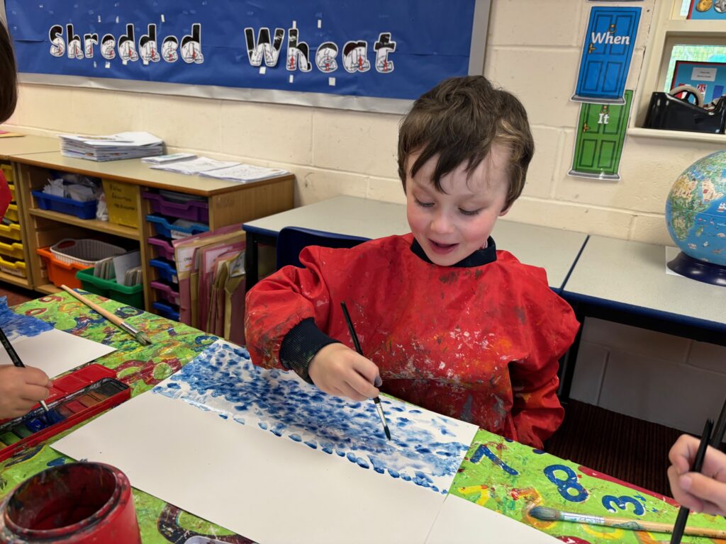 Monet inspired sailboats&#8230;, Copthill School