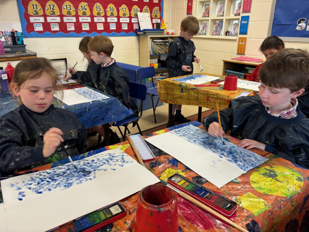 Monet inspired sailboats&#8230;, Copthill School