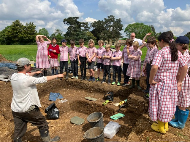 The Copthill Dig, Copthill School