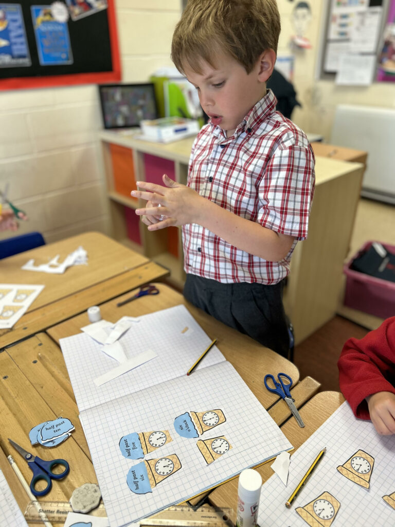 A sense of time!, Copthill School