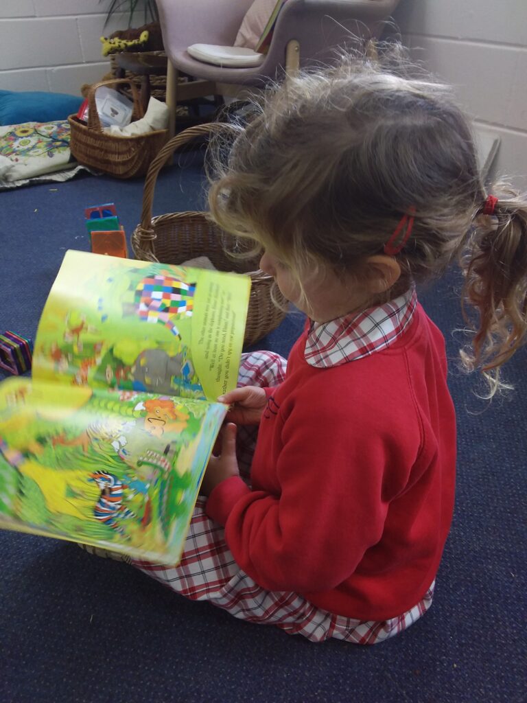 Elmer and Water Play, Copthill School