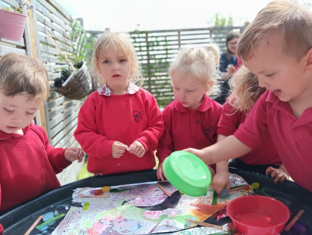 Discovering Rainbows, Copthill School