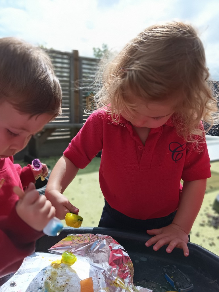 Discovering Rainbows, Copthill School