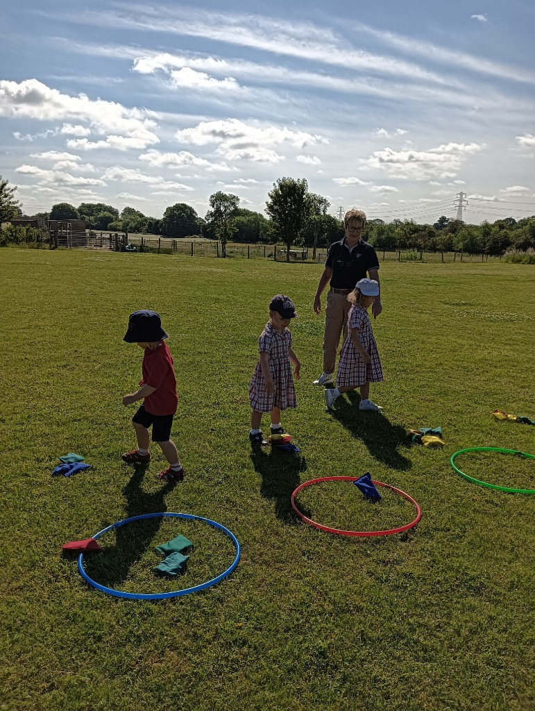 Sports Day Practice, Copthill School