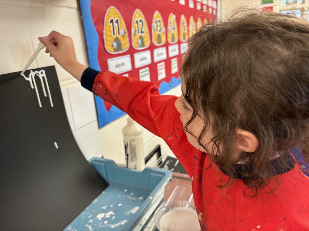 Rainbows and singing in the rain&#8230;, Copthill School