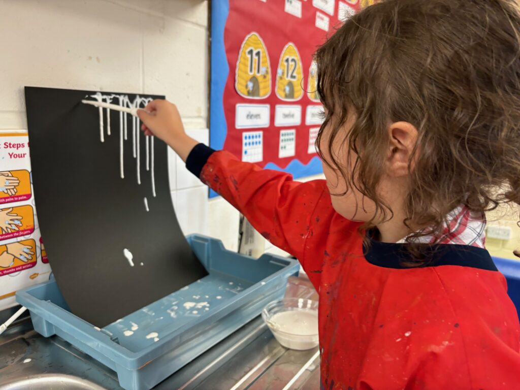 Rainbows and singing in the rain&#8230;, Copthill School