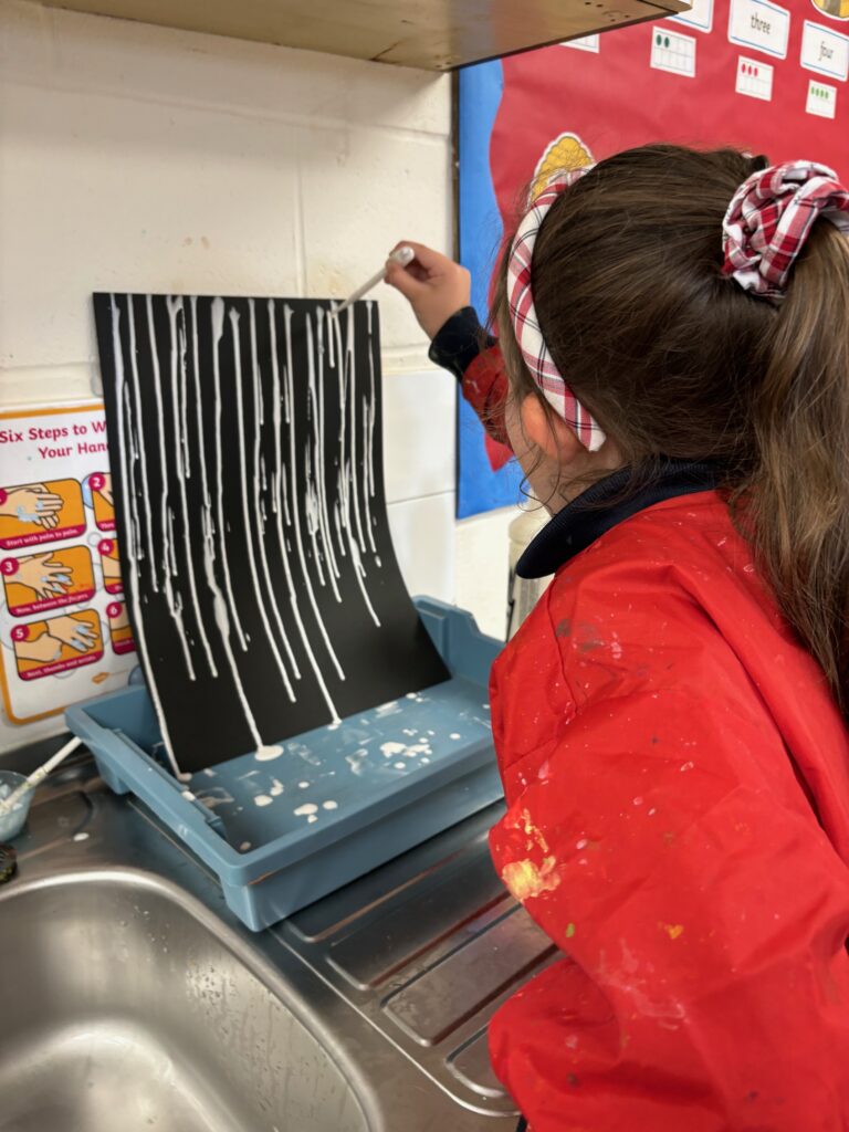 Rainbows and singing in the rain&#8230;, Copthill School