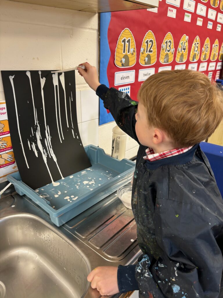 Rainbows and singing in the rain&#8230;, Copthill School