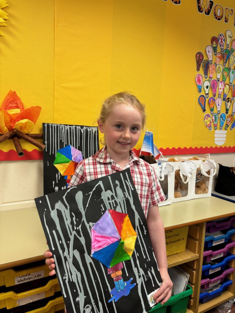 Rainbows and singing in the rain&#8230;, Copthill School