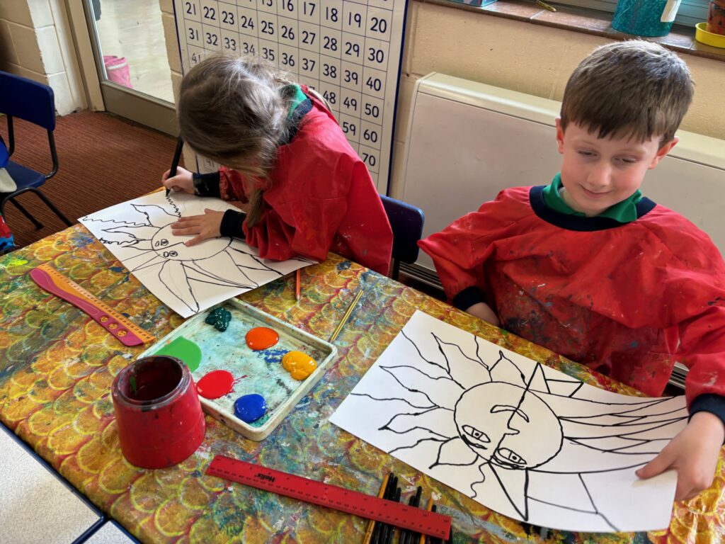 Beaming sunshines&#8230;, Copthill School