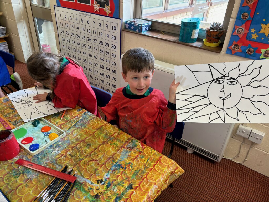 Beaming sunshines&#8230;, Copthill School