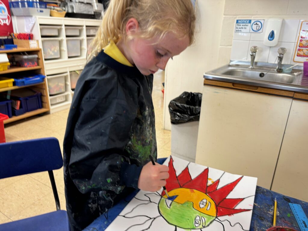 Beaming sunshines&#8230;, Copthill School