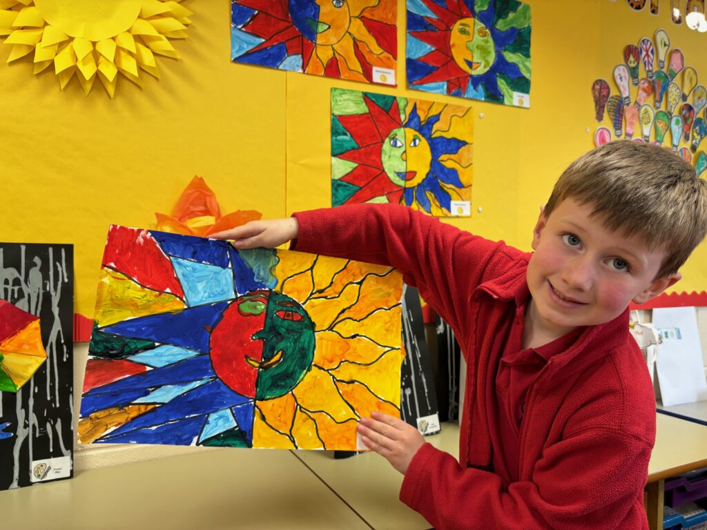 Beaming sunshines&#8230;, Copthill School