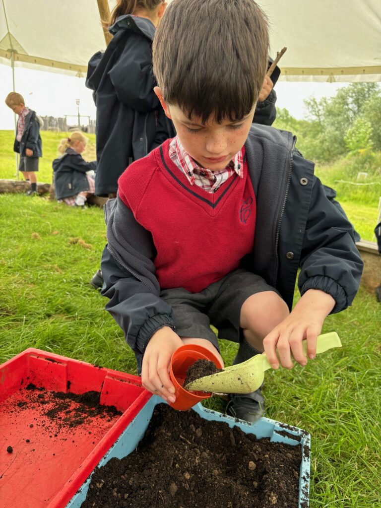 Tomato seeds&#8230;watch this space!, Copthill School