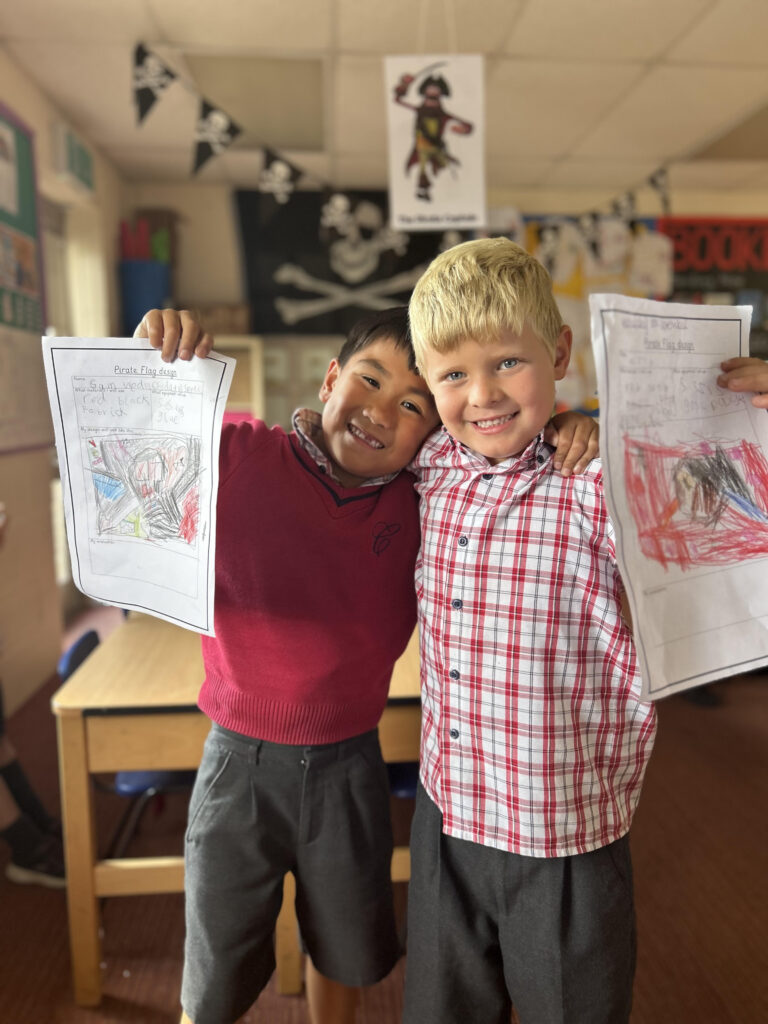 Hoist the flags!, Copthill School