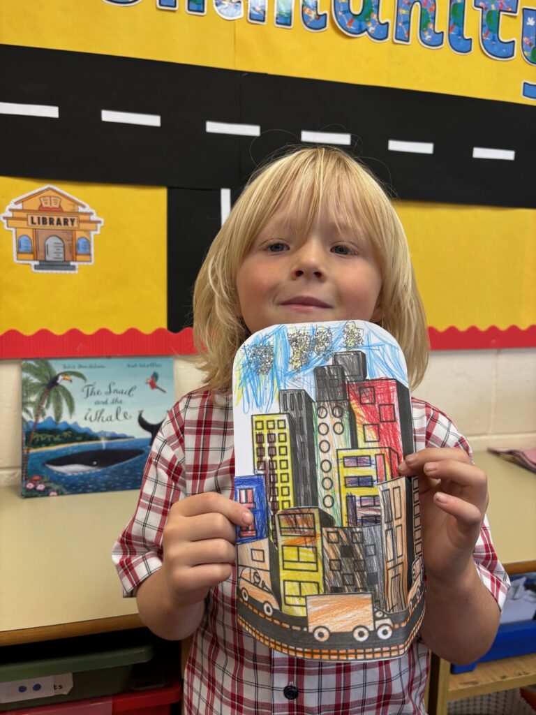 3D City landscapes&#8230;and a sprinkle of glitter!, Copthill School