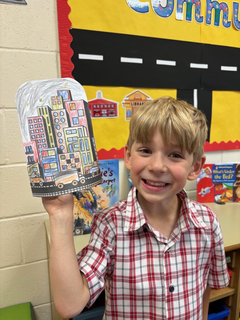 3D City landscapes&#8230;and a sprinkle of glitter!, Copthill School