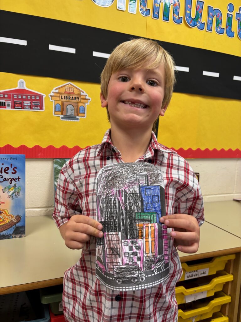 3D City landscapes&#8230;and a sprinkle of glitter!, Copthill School