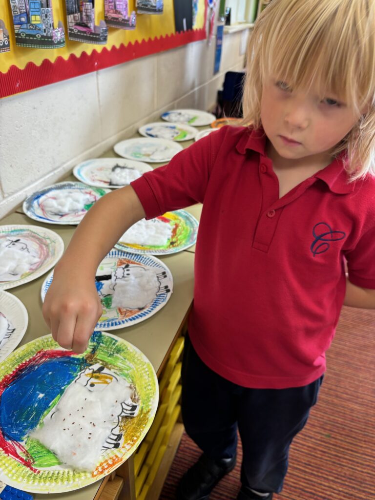 Cress sheep!, Copthill School