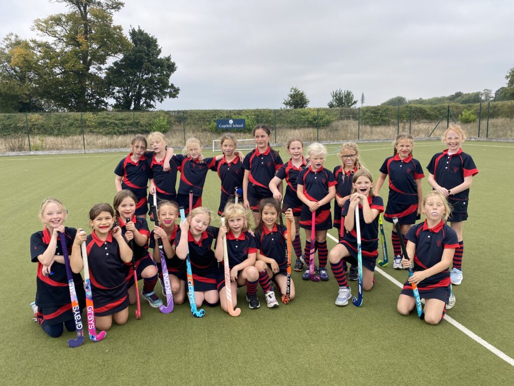 First fixture for our U9 girls, Copthill School