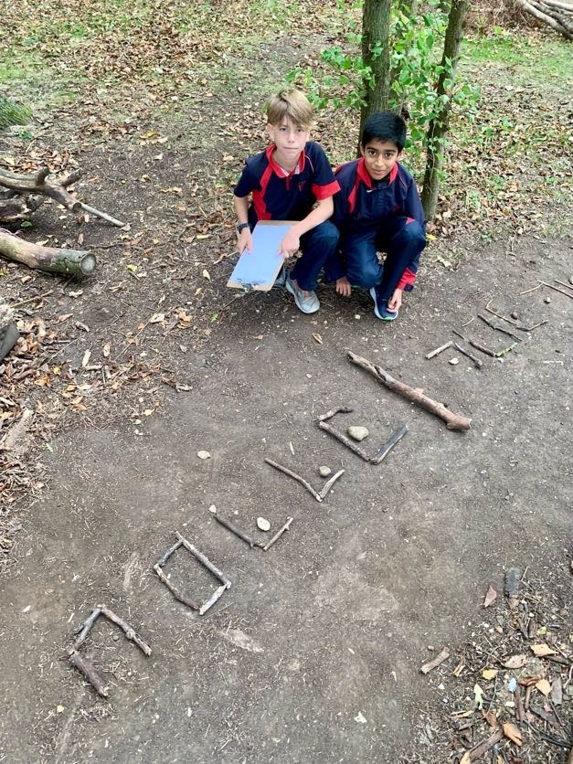 WW1 cryptography GOAL, Copthill School